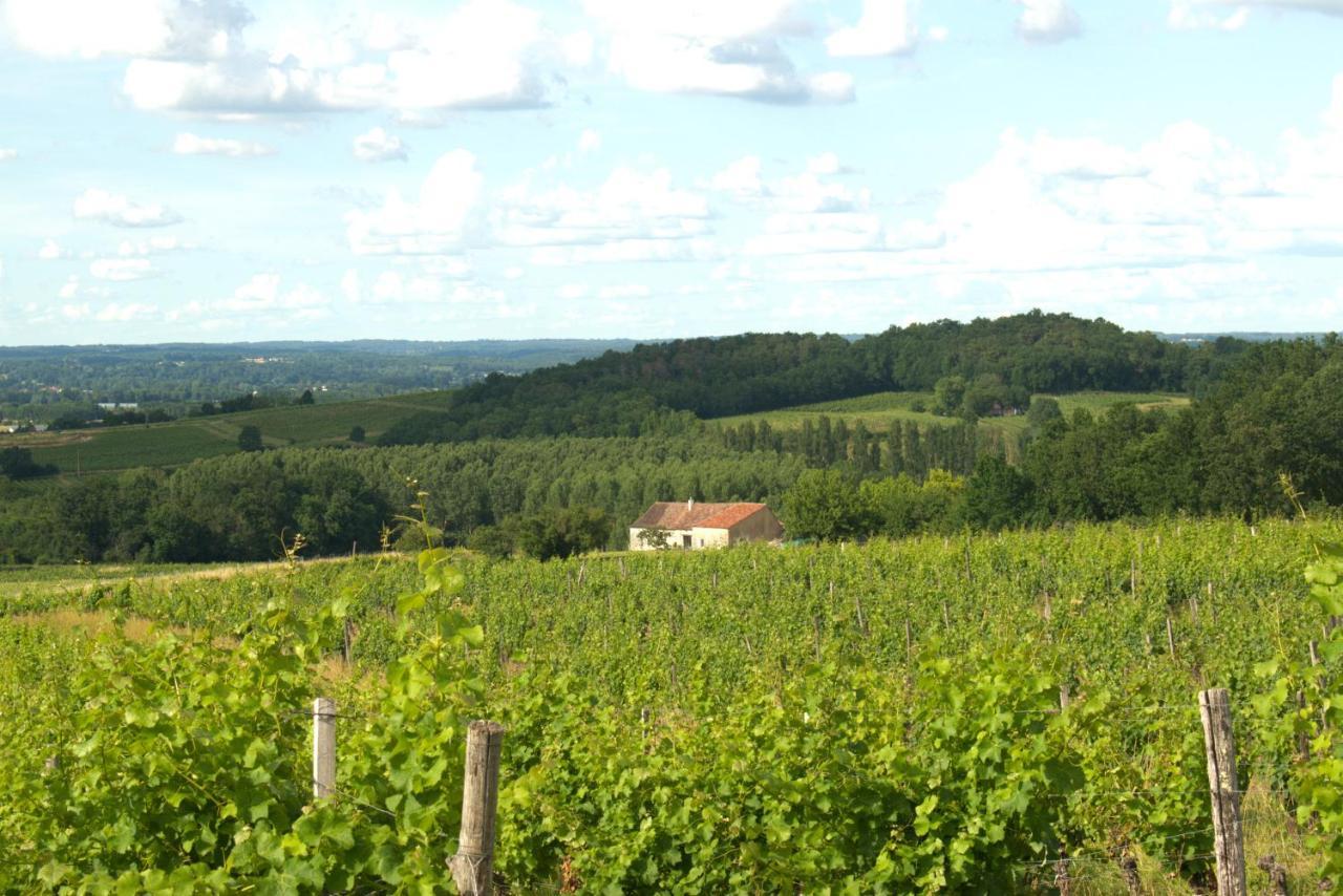 Perigourdine Avec Spa Et Vue Pomport Zewnętrze zdjęcie
