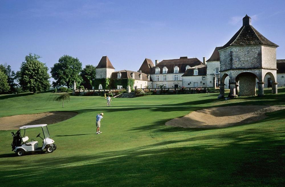 Perigourdine Avec Spa Et Vue Pomport Zewnętrze zdjęcie