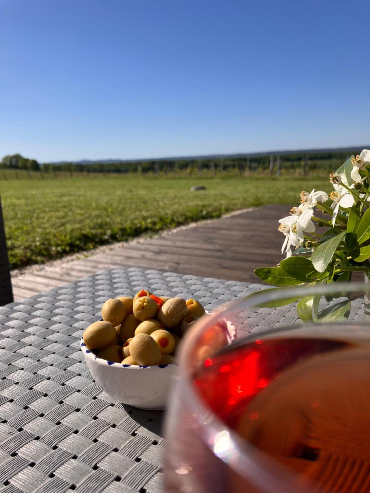 Perigourdine Avec Spa Et Vue Pomport Zewnętrze zdjęcie