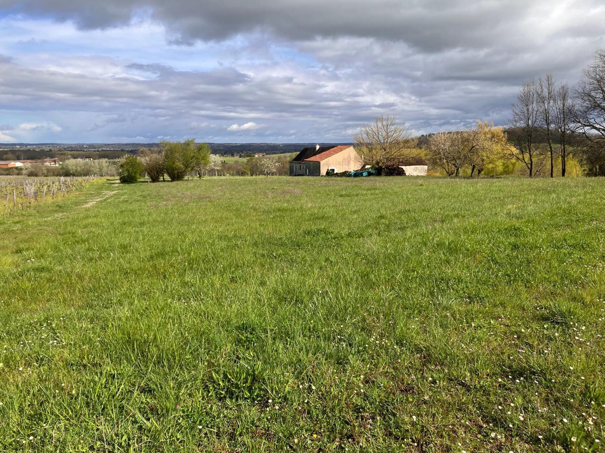 Perigourdine Avec Spa Et Vue Pomport Zewnętrze zdjęcie