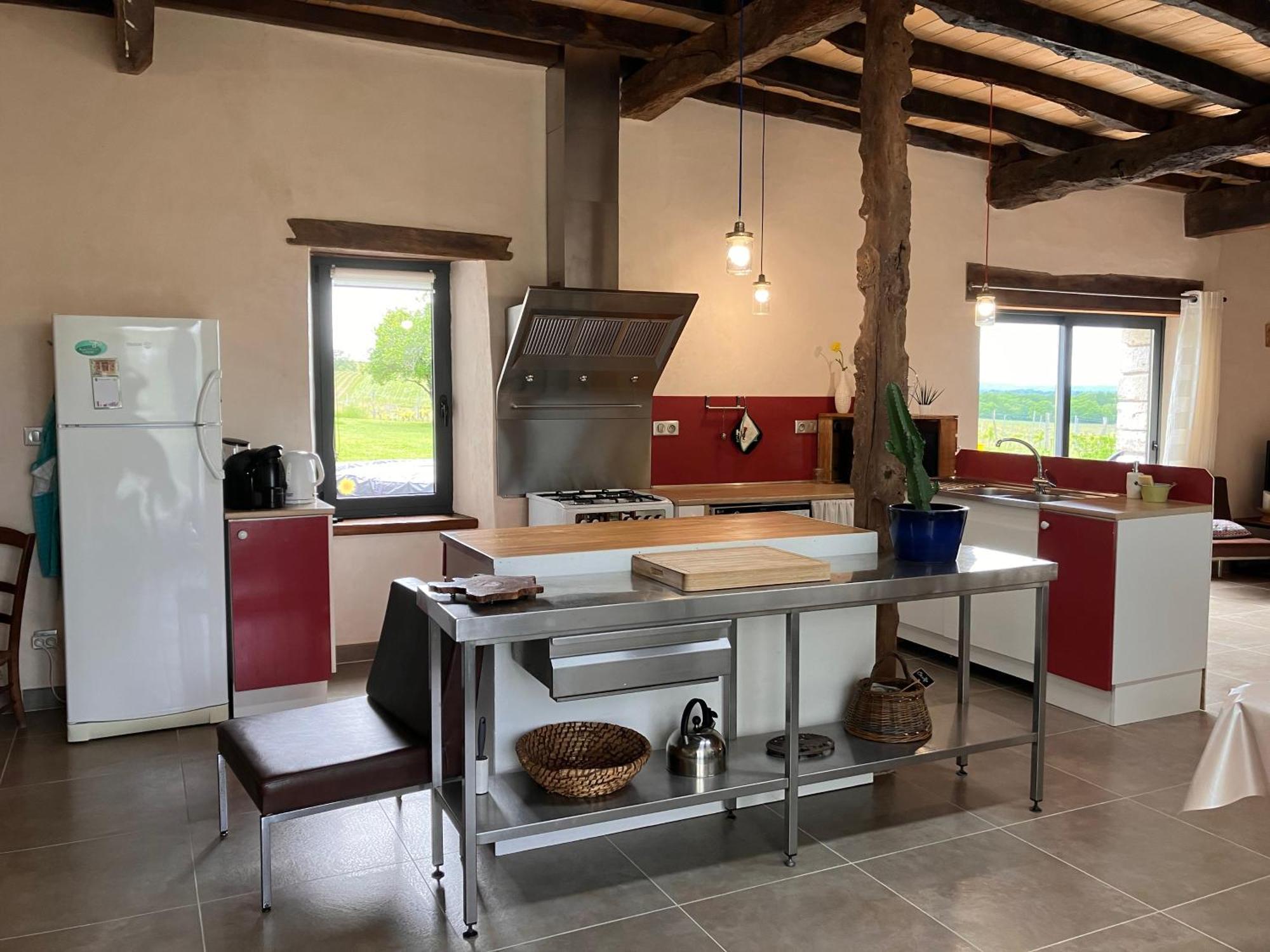 Perigourdine Avec Spa Et Vue Pomport Zewnętrze zdjęcie