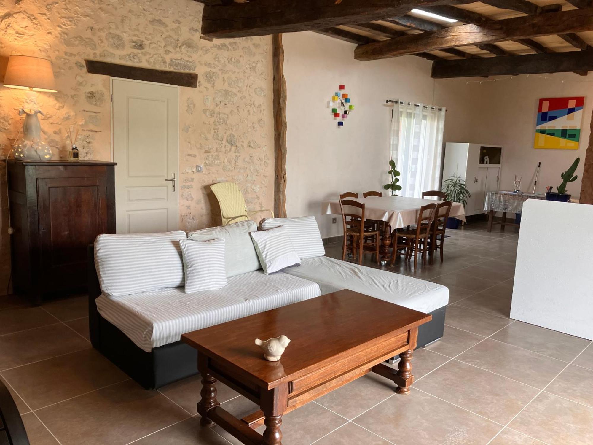Perigourdine Avec Spa Et Vue Pomport Zewnętrze zdjęcie